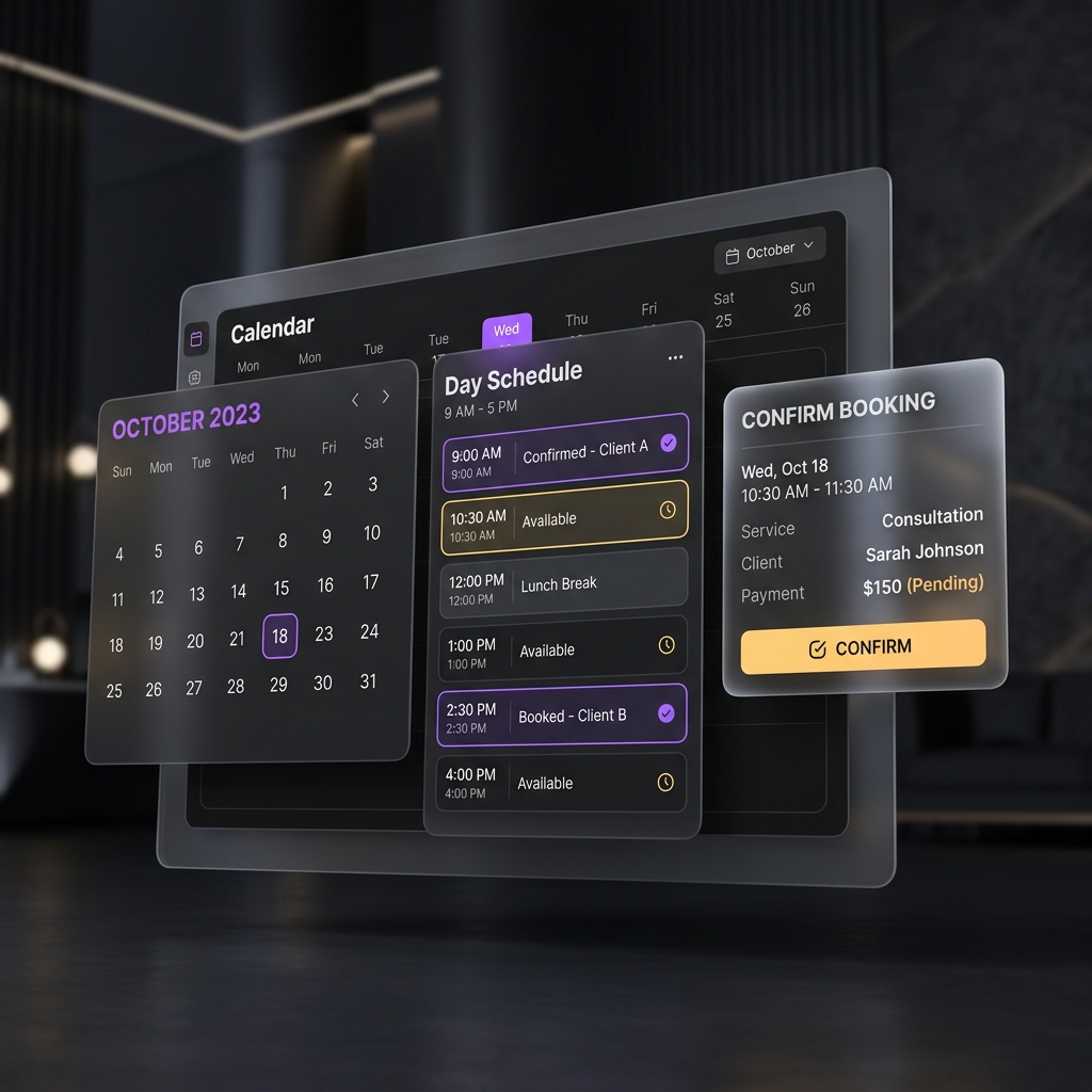 Booking & Scheduling Systems